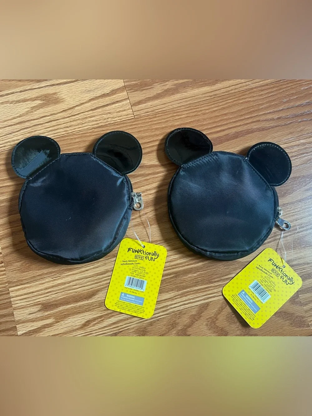 SOHO Beauty Disney Mickey & Minnie Mouse Coin Pouches
